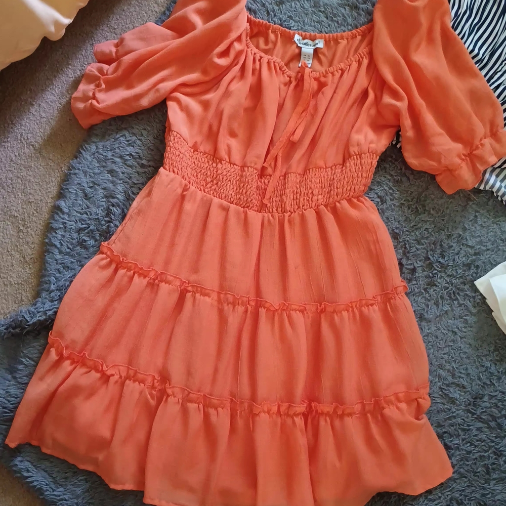 Orange Kids Dress